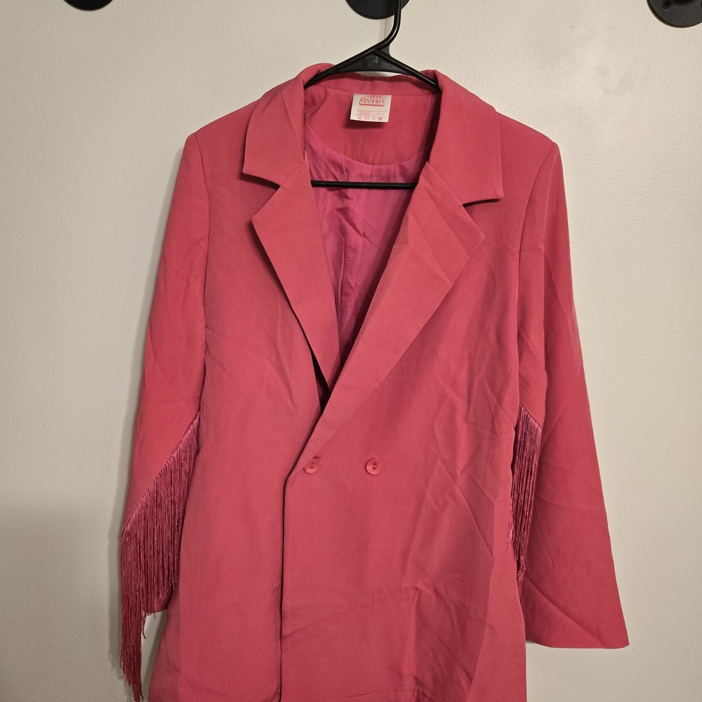 Pink Fringed Rodeo Jacket - Picture 3 of 3